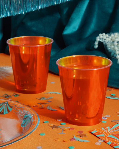 Showgirl Cups - 16 plastic cups