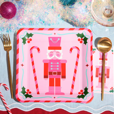 Nutcracker Plates - 25 paper plates