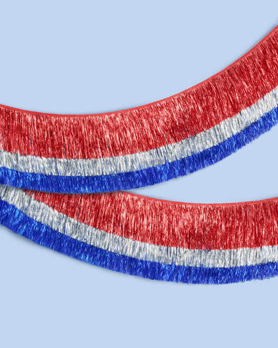 Americana Fringe - triple layered banner
