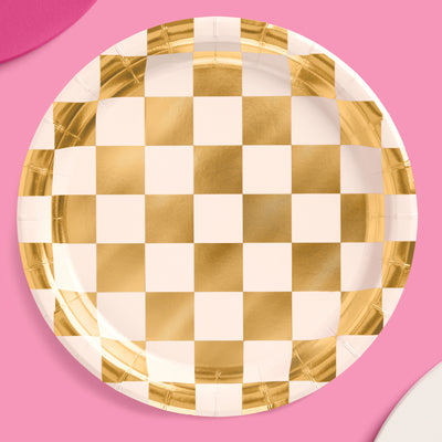 Check Me Out Plates - 25 paper plates