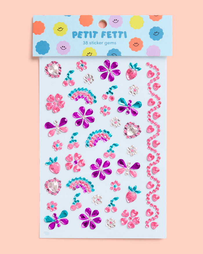 Dreamy Face Gem Set - 38 adhesive face gems