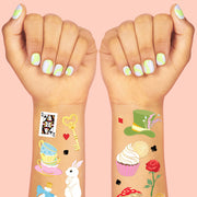 Whimsical Tea Time Tats - 52 temporary tattoos