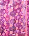 Pink Disco Curtain - iridescent foil curtain