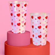 Lucky in Love Cups - 16 plastic cups