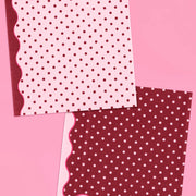 Sip Happens Napkins - burgundy + pink napkins