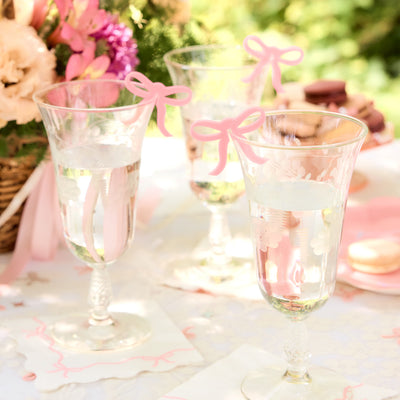 Bow Drink Markers - 8 drink markers