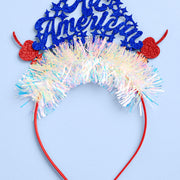 All American Headband - patriotic hair accessory