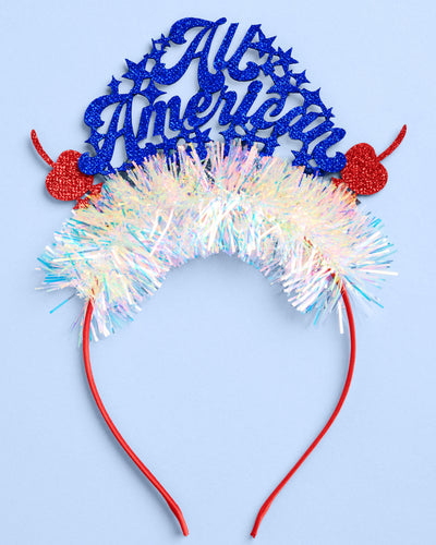 All American Headband - patriotic hair accessory