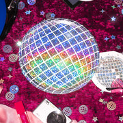 Shimmer Disco Plates - 25 foil paper plates