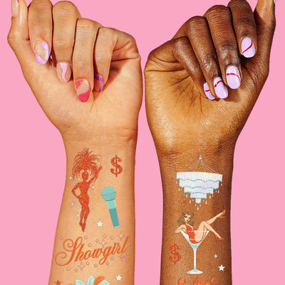Showgirl Tats - 64 temporary tattoos