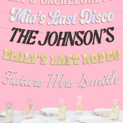 Custom Bachelorette Banner - customizable banner
