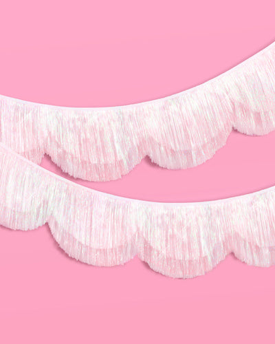 Iridescent Scallop Fringe Bundle