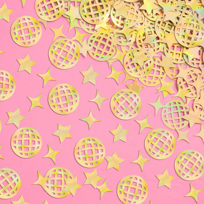 Golden Confetti - 200 pc foil confetti