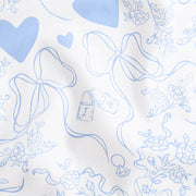 Something Blue Tablecloth - washable tablecloth