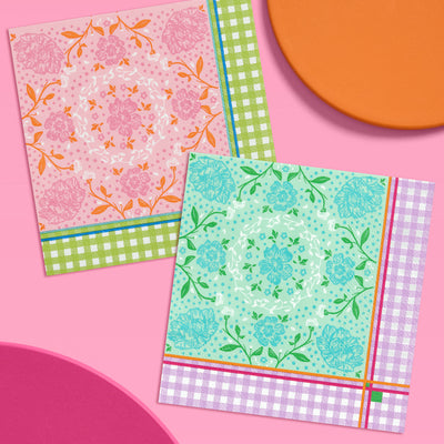 Mahjong Napkins - 24 paper napkins