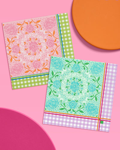 Mahjong Napkins - 24 paper napkins