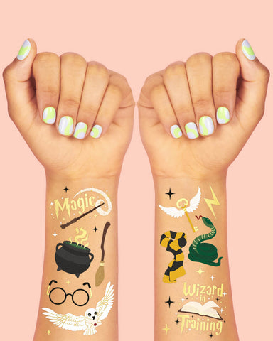 Wizard Tats - 56 temporary tattoos