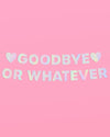 Goodbye Banner - 5 foot banner