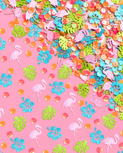 Tropical Confetti - 200 pc foil confetti