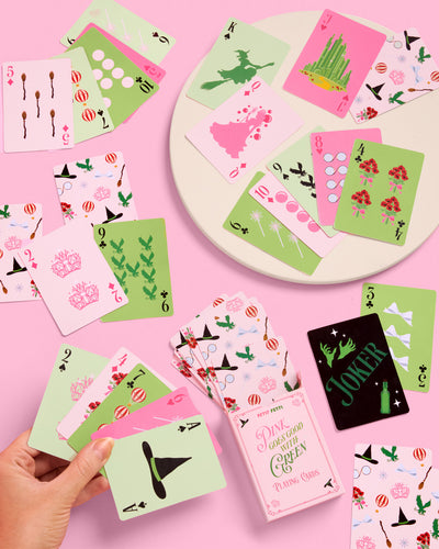 Holding Space Cards - 54 playing cards