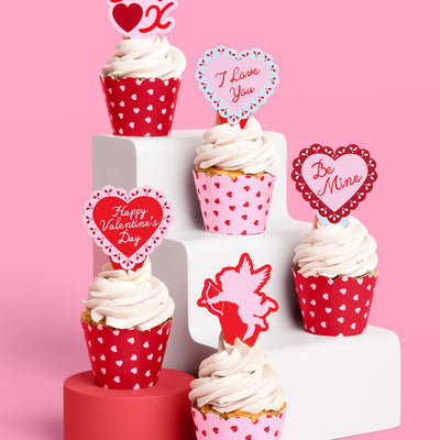 Heaven Sent Toppers - 24 wrappers + toppers