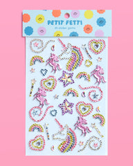 Unicorn Dreams Gem Set - 35 adhesive face gems