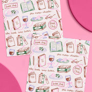 Book Club Napkins - 25 paper napkins