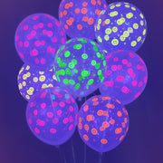 Rave Girl Glo Pack - 24 neon balloons