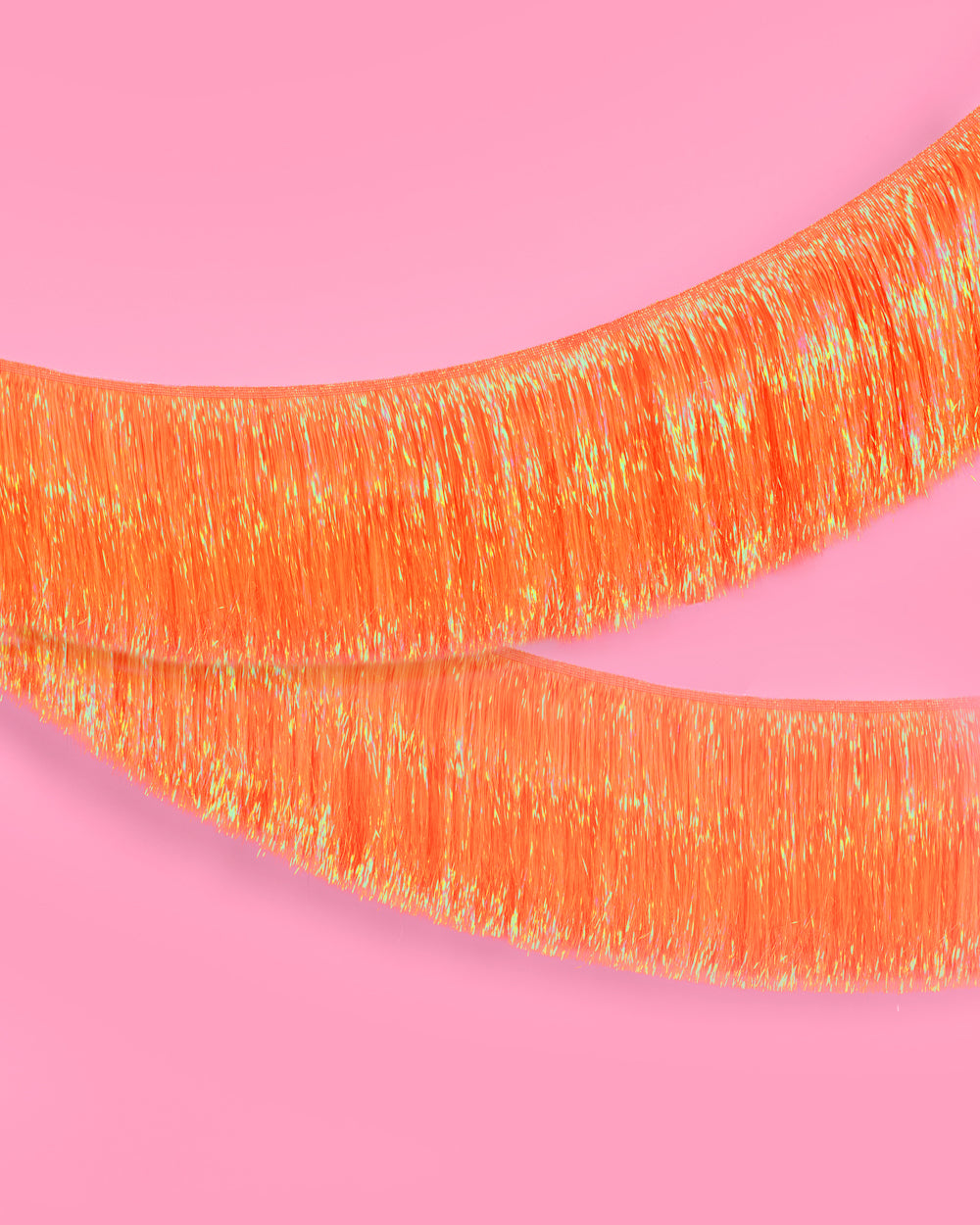 Showgirl Fringe Banner - iridescent banner