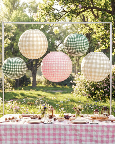 Camp Lantern Set - 6 paper lanterns