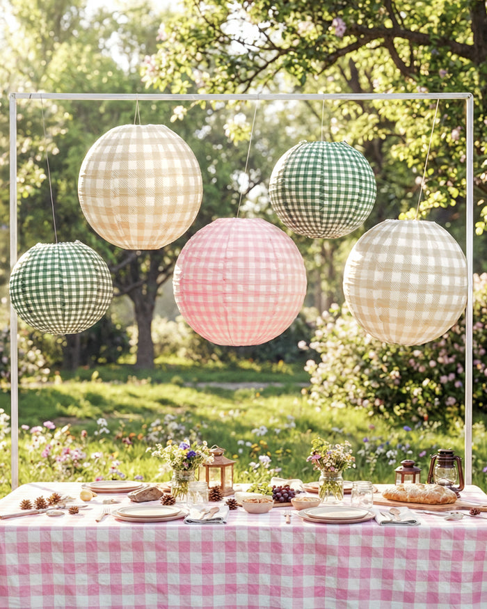 Camp Lantern Set - 6 paper lanterns