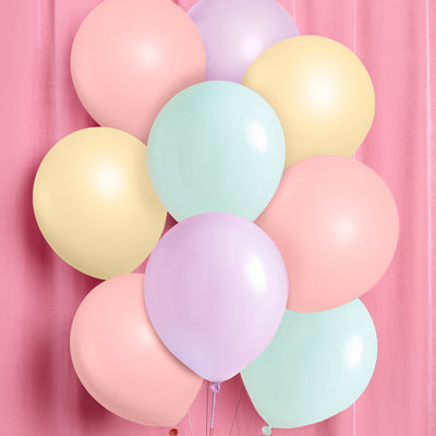 Pastel Balloon Pack - 24 matte balloons