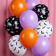Halloween Latex Balloons - 24 spooky balloons
