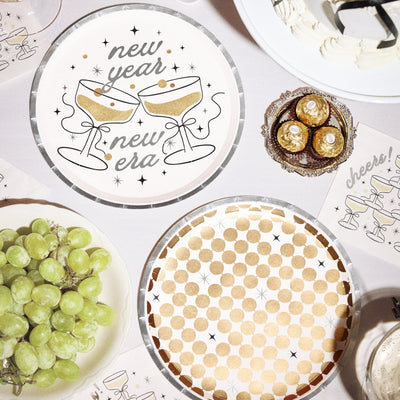 New Year, New Era Plates - 24 paper plates