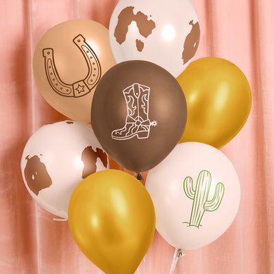 Saddle Up Balloon Pack - 25 latex balloons