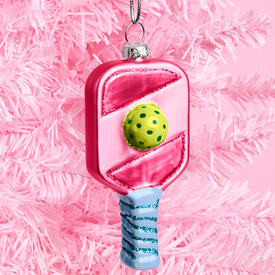 Pickleball Ornament - glass ornament