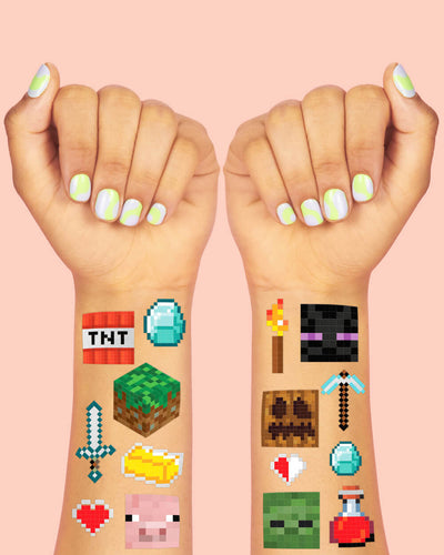 Pixel Mining Gamer Tats Bundle