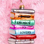 Enemies to Lovers Ornament - glass ornament