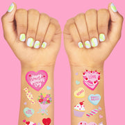 Be Mine Tats - 60 foil temporary tattoos