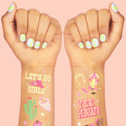 Cowgirl Tats - 100 temporary tattoos