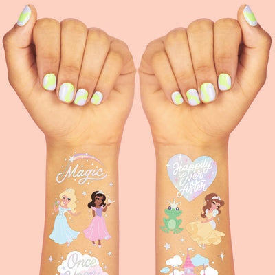 Princess Tats - 46 temporary tattoos