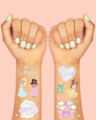 Princess Tats - 46 temporary tattoos
