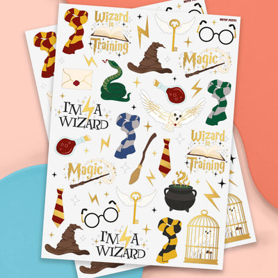 Wizard Tats - 56 temporary tattoos