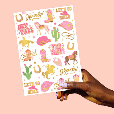 Cowgirl Tats - 100 temporary tattoos