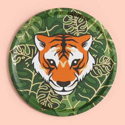 Jungle Fever Plates - 24 paper plates