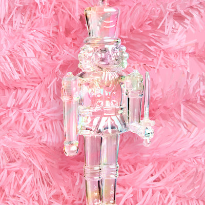 Nutcracker Ornament - iridescent ornament