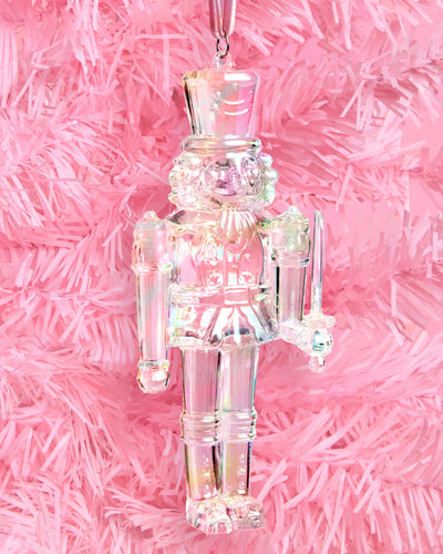 Nutcracker Ornament - iridescent ornament