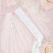 Tying the Knot Pack - sash, veil + gloves