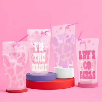 Let's Go Girls Sippers - 16 drink pouches
