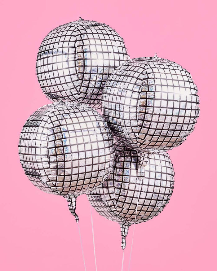 Disco Ball Balloons (Pack of 4)